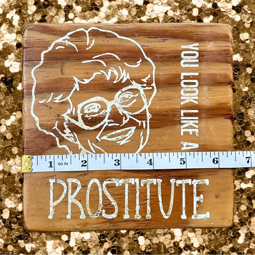 Golden Girls Wooden Art
